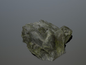 cliff rock 3D 模型