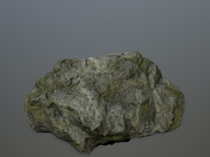 cliff rock 3D 模型