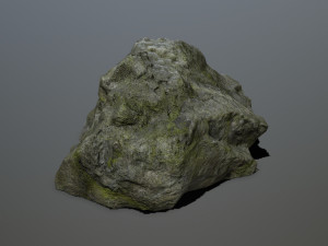 cliff rock 3D 模型