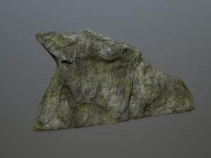 cliff rock 3D 模型