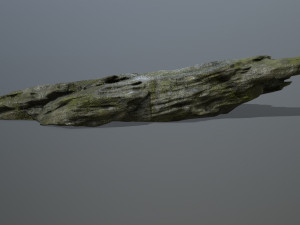 cliff rock 3D 模型