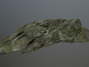 cliff rock 3D 模型