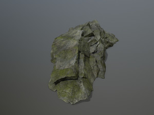cliff rock 3D 模型