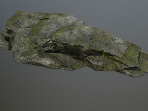 cliff rock 3D 模型