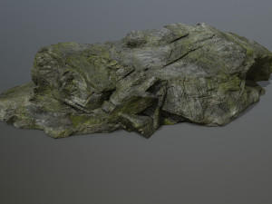cliff rock 3D 模型