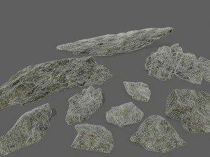 cliff rock 3D Model