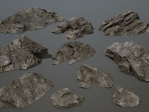 rocks 3D 모델