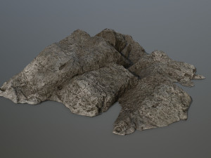 rocks 3D मॉडल