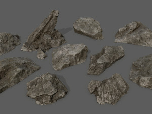 rocks 3D Model