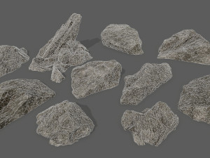 rocks Modelo 3D