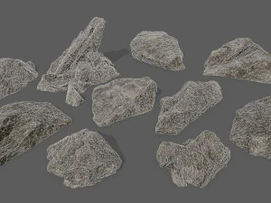 rocks 3D Model