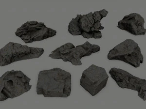 rocks 3D Model