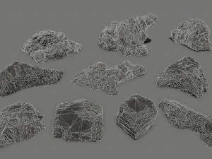 rocks 3D Model