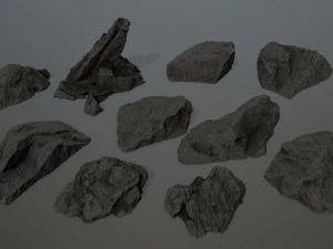 rocks 3D Model