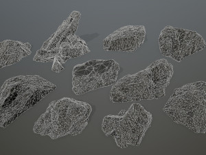 rocks 3D Модель