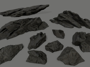 rocks 3D-Modell