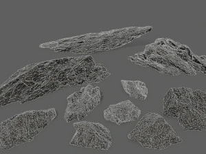rocks 3D Model