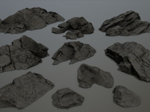 rocks 3D Model