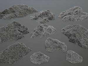 rocks 3D Model