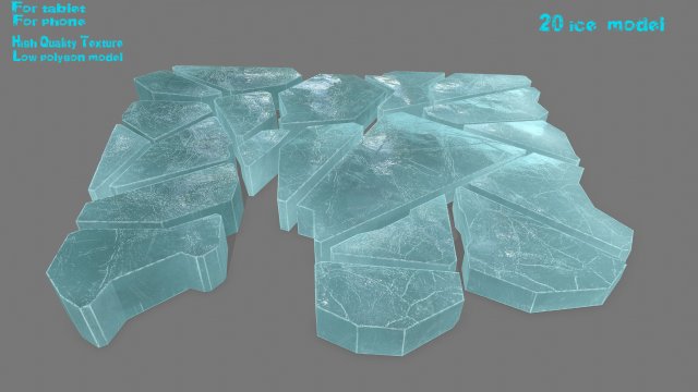 ice set 3D Model .c4d .max .obj .3ds .fbx .stl .blend 