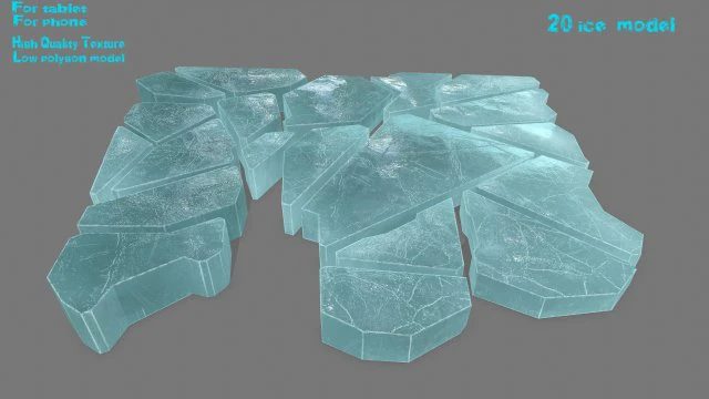ice set 3D Model .c4d .max .obj .3ds .fbx .stl .blend 