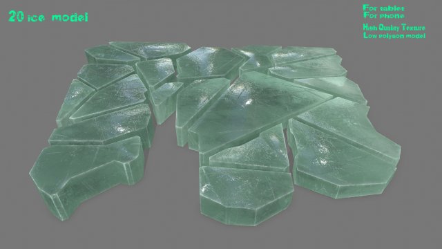 ice set Modello 3D .c4d .max .obj .3ds .fbx .stl .blend 