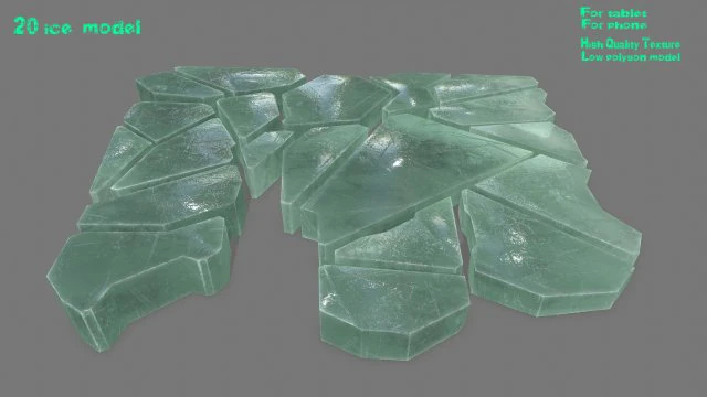 ice set 3D Model .c4d .max .obj .3ds .fbx .stl .blend