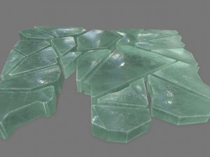 ice set Modello 3D