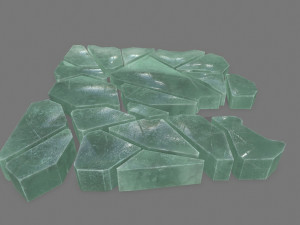 ice set Modello 3D