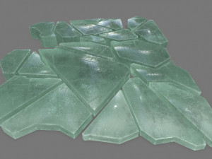 ice set Modello 3D
