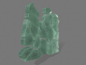 ice set Modello 3D