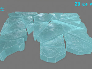 ice set 3D Модель