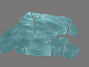 ice set 3D 모델