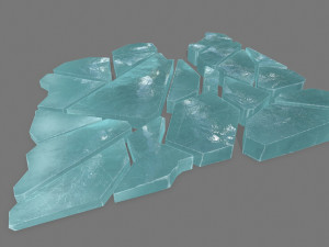 ice set 3D 모델