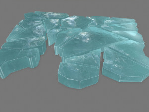 ice set 3D 모델