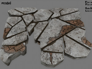 stone set 3D Model