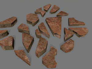 stone set 3D Model