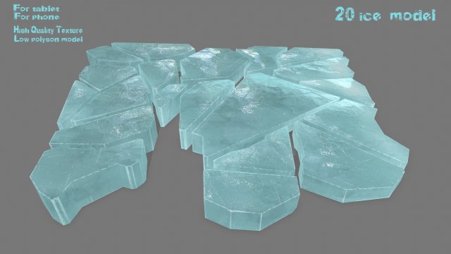 ice set 3D-Modell .c4d .max .obj .3ds .fbx .stl .blend 