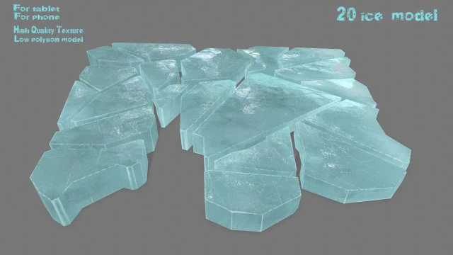 ice set 3D Model .c4d .max .obj .3ds .fbx .stl .blend 