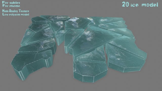ice set 3D Model .c4d .max .obj .3ds .fbx .stl .blend 