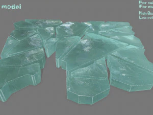 набір льоду 3D Модель