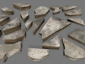 rocks 3D Model