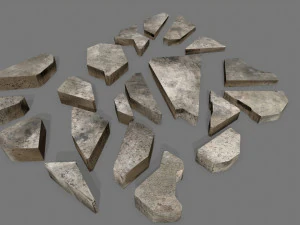 rocks 3D Model