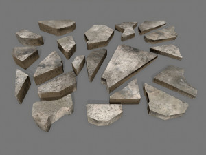 rocks Modello 3D