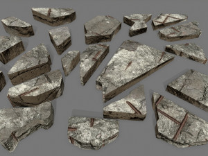rocks 3D Model