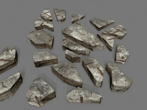 rocks 3D Model