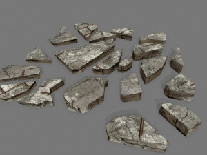 rocks 3D Model
