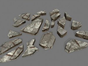 rocks 3D Model