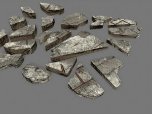 rocks 3D Model