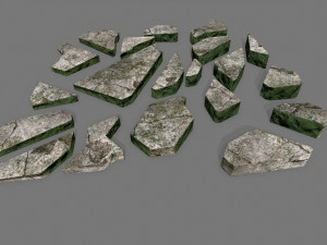 rocks 3D 모델
